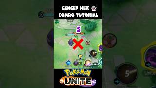 Genger Correct Hex Combo+Tutorial ✅ || Pokemon unite