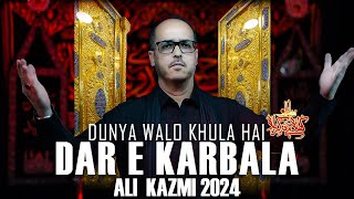 DUNIYA WALO KHULA HAI DARE KARBALA | ALI KAZMI |  NEW  TITLE NOHA | MUHARRAM | 1446/2024 |