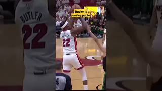 Jimmy butler is unstoppable #youtubeshorts #shorts #nba #nbaplayoffs #miami #heat #butler #jimmy