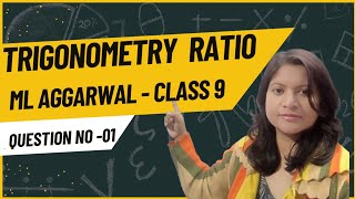 ML Aggarwal ICSE solutions | Trigonometry Ratio | Gyaanpith