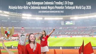 ● 5 Negara Penonton Terbanyak World Cup 2026 Lagu Kebangsaan Indonesia Trending 1 Di Eropa