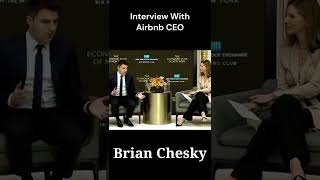 Interview With Airbnb CEO Brian Chesky #shorts