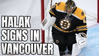 Canucks Sign Jaroslav Halak to 1-Year, $1.5M Contract