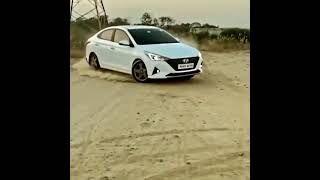 Hyundai Verna stunt power | Verna car driving status 🔥🔥🔥 #shorts #verna #stunt