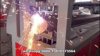 Round pipe plasma cutting machine no need drawing