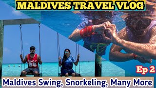 MALDIVES TRAVEL VLOG | Snorkeling | Maldives Beach | Maafushi Island | Maldives Sunset | Ep 2