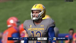 CFB25 dynasty with San Jose State S3W13 VS youngmultac & Boise State!