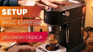 DeLonghi Dedica review - basic espresso at home