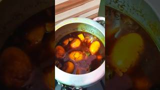 Dhaba Style Egg Curry ASMR Cooking | #shorts​ #cooking #eggcurry#nonveg​ #viral​ #youtubeshorts​