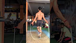 Rope skipping #gym #workout #shorts