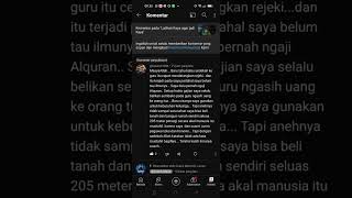 Punya Rumah Cash!!! Testimoni Keberkahan sedekah kepada Guru Bisa dapat Rumah Cash