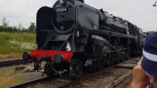 50 wagon goods train at the GCR 17/6/23