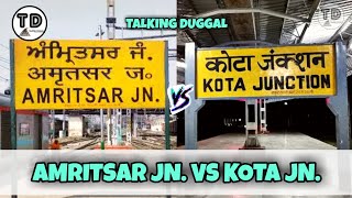 Amritsar Jn. Vs Kota Jn. Comparison 2021!