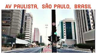 Avenida Paulista,  São Paulo,  Brasil - Sentido Paraíso  - Consolação