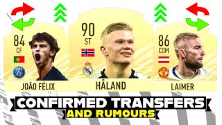 FIFA 21 | NEW CONFIRMED TRANSFERS & RUMOURS 😱🔥 FT. HÅLAND, LAIMER & JOÃO FÉLIX etc. ✅