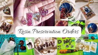 Epoxy Resin Preservation & Other Orders~Rose Petals🥀 Umbilical Cord ✨