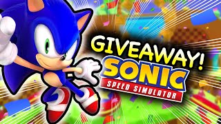 GIVEAWAY! *100 subs special* - Sonic Speed Simulator