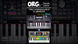 SAKURA Fariz Rm #piano #orgenandroid #pianotutorial #styleorg #music #pencilsketch #tutorial