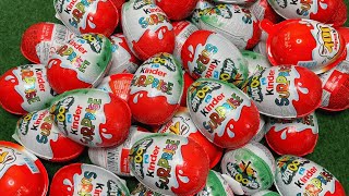 200 Kinder Surprise EggsSatisfying Video | How To Cutting Rainbow Lollipop Candy ASMR