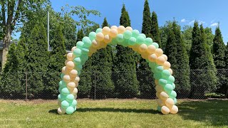 Balloon Arch Tutorial | Thick Spiral