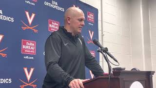 UVA DC a John Rudzinski talks loss to No. 17 UNC