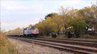 Railfanning 10/20/15 With incredible Horn action!