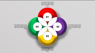 4 step powerpoint slide #powerpointdesign #