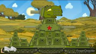 Kv-44. Cartoons about tanks.