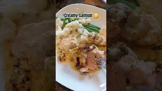 CREAMY SALMON #salmon #food #essen #kochen #foodclips #cooking #foodshorts