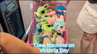 Claw Machine on Victoria Day