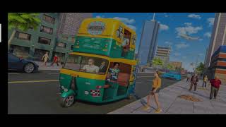 Tuk Tuk Auto Rickshaw Driving - Free Driving Game || Auto Game