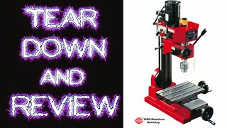 Tear-Down & Review of The SIEG 1XL Mini Milling Machine