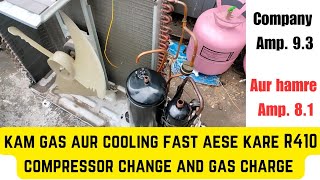 How to Change R410 gas Compressor||Hisense AC Compressor Replacement||R410 Gas Compressor Replace