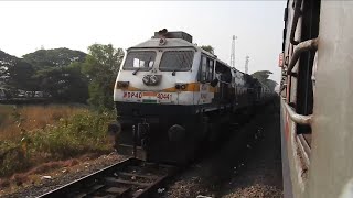 16345 Netravati Crossing 16346 Netravati Express At Mangaon