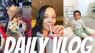 wknd errands, 10 months old, trying brie toast (taste test) & h&m haul | VLOG