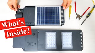 Inside Solar LED Street Light | 20W & 40W Review | How All In One Solar Street Light Works?