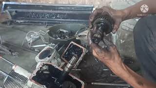 How to refitting BS4 engine part 1Diesel Auto rikhshaw service and repairing