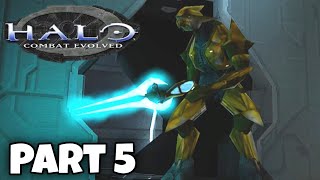 Halo: Combat Evolved - Gameplay Walkthrough Part 5 - The Silent Cartographer (PC)