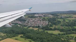 Aterrizando en Stuttgart