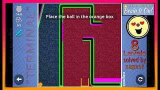Brain It On! Community 8 Levels "TERMINAL" solved by nagmok