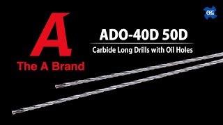 【Carbide Long Drills】ADO-40D/50D