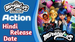 Miraculous Action Hindi Release Date || Miraculous ladybug Season 5 Episode 27 in Hindi