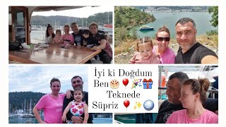 İyi ki Doğdum Ben | Teknede Süpriz Doğum Günü | Fethiye Yarım Ada Turu | Şövalye Adası | Günlük Vlog