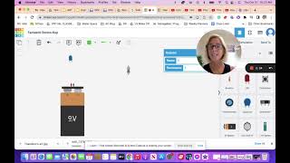 Series Circuit Simple on Tinkercad (Connecting to Circuit Unit Gr. 4)