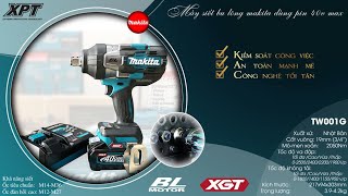 MÁY SIẾT BU LÔNG M12-M36 DÙNG PIN 40V MAKITA TW001G  Nhật Bản