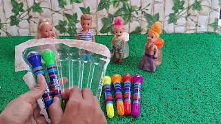 Ajay new stamper markers/ sofi's mini world/ barbie story/ barbie tamil