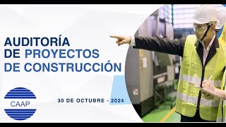 Auditoría de proyectos de construcción