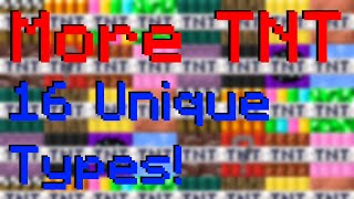 EVERY Explosion added in *MORE TNT* Datapack | Minecraft Datapack Showcase & Download