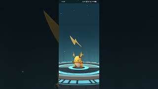 Pikachu evolve in Pokemon go