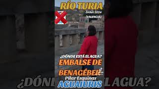 🤬🤦🏻💦¡¡¡TERRIBLE!!! EL EMBALSE DE BENAGÉBER ESTÁ SEMIVACÍO PESE A LAS GRANDÍSIMAS LLUVIAS:💦🤦🏻🤬